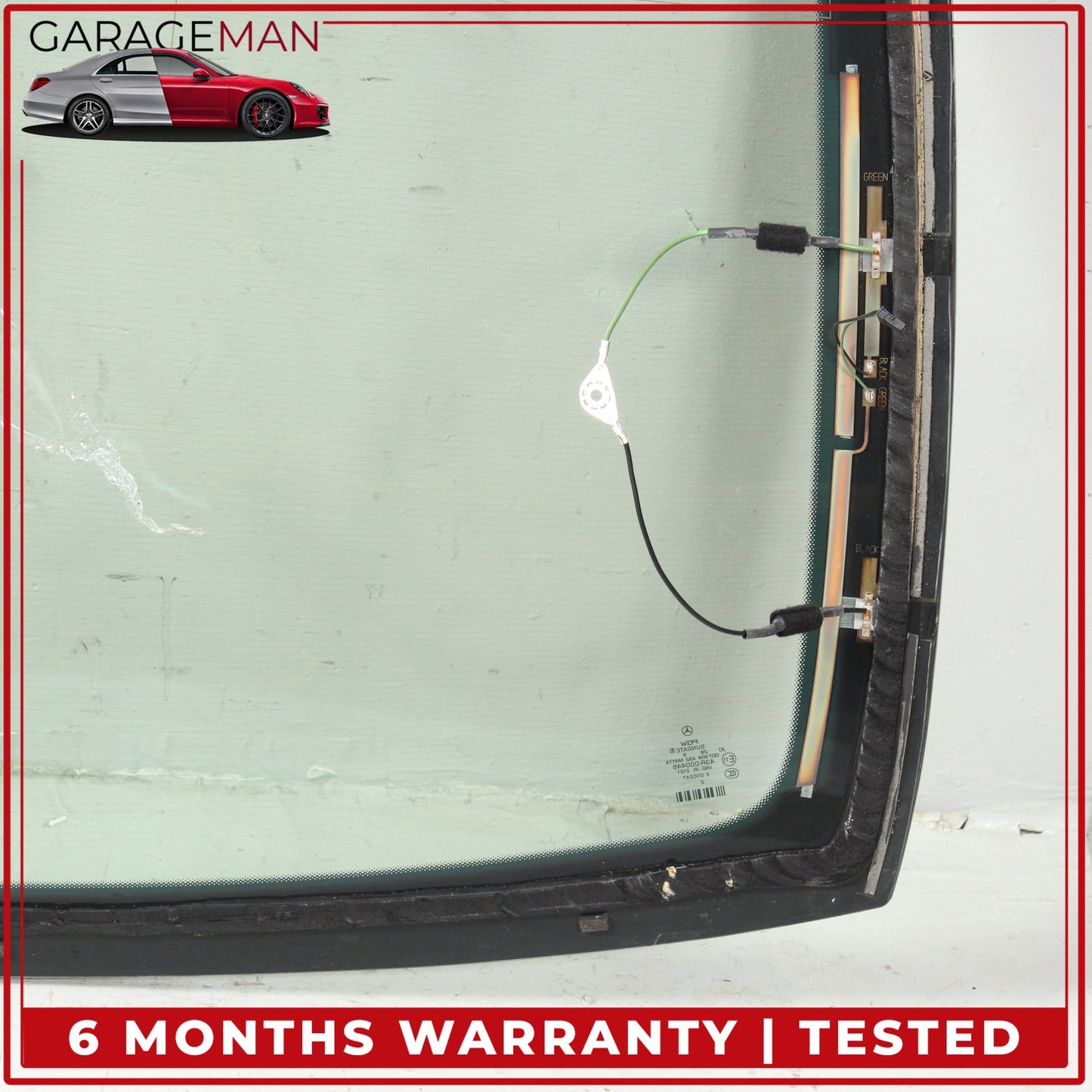 2014-2017 Mercedes W222 S550e Sedan Rear Windshield Window Glass 2226700280 OEM