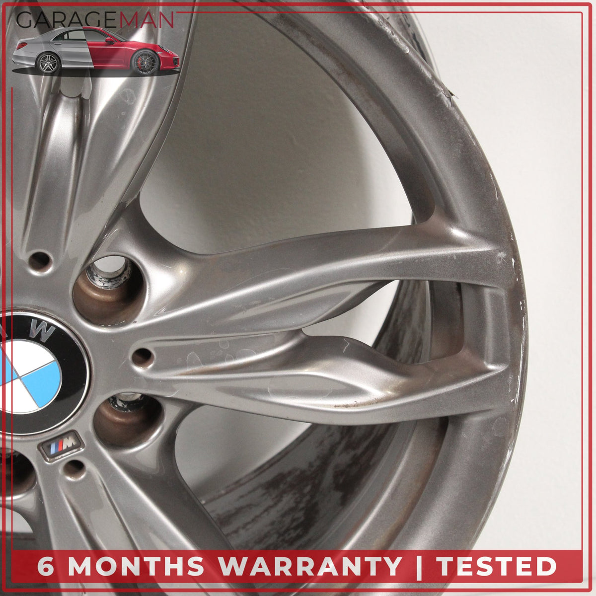 2014-2021 BMW M235i F22 M Double Spoke 436 Wheel Rim Rear (8Jx18 ET52) OEM