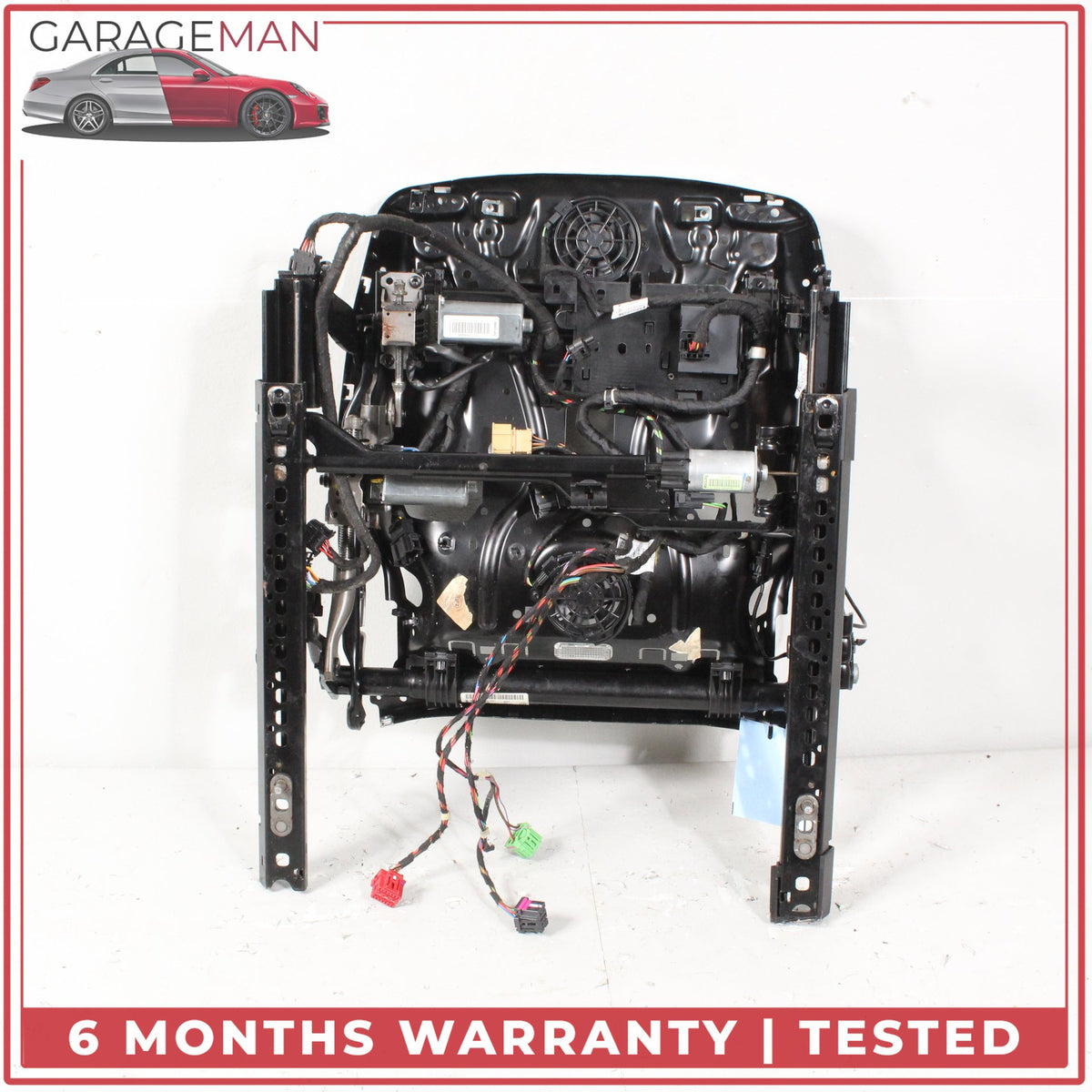 2012-2018 Audi A7 Front Right Passenger Side Seat Track Rail Frame w/ Motor OEM