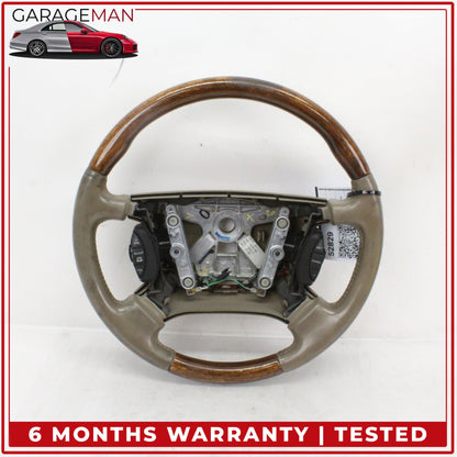 1997-2006 Jaguar XK8 XKR Center Console Dashboard Steering Wheel Wood Set OEM