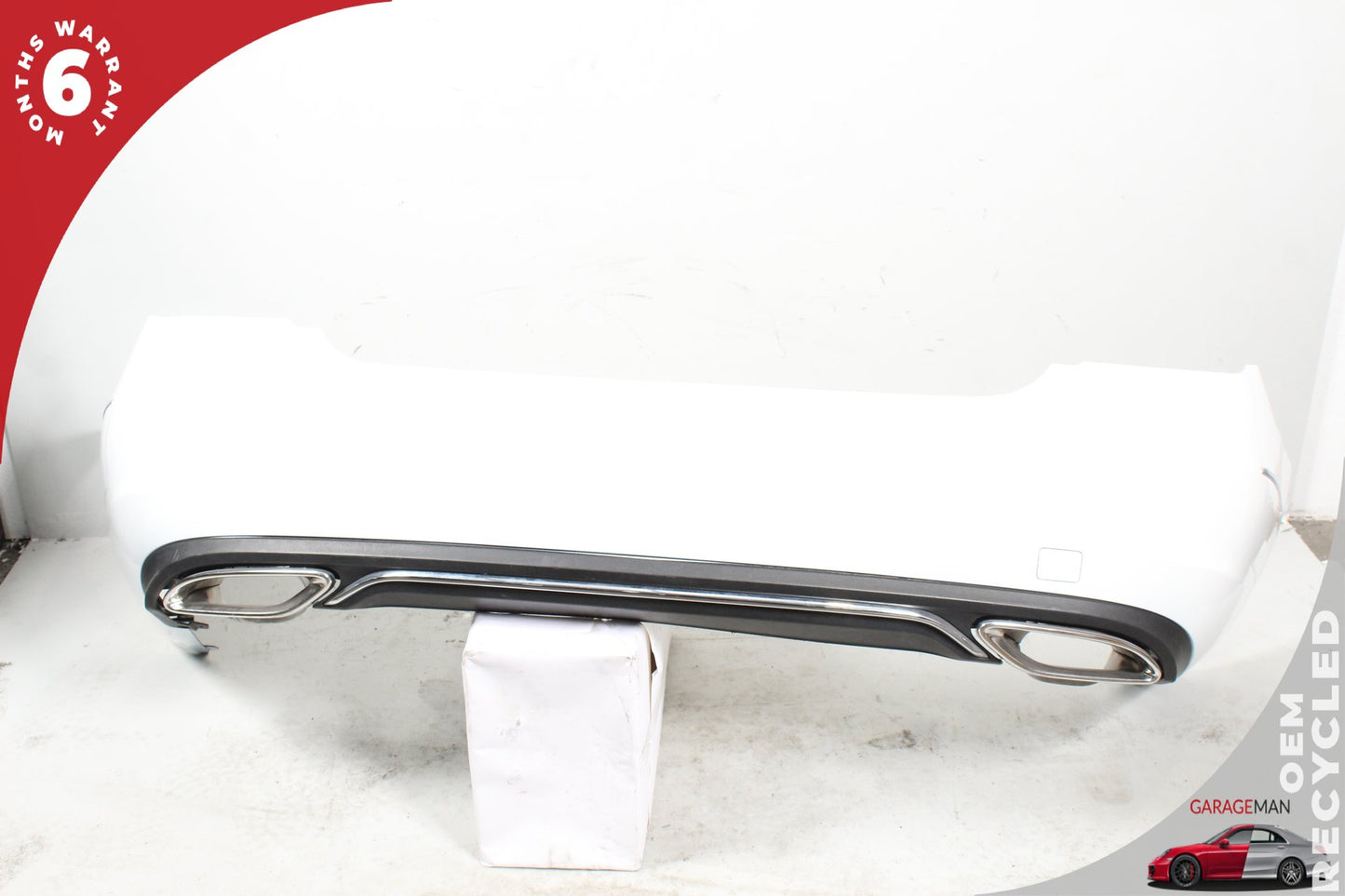 2014-2017 Mercedes W207 E400 E350 Base Rear Bumper Cover Assembly White OEM
