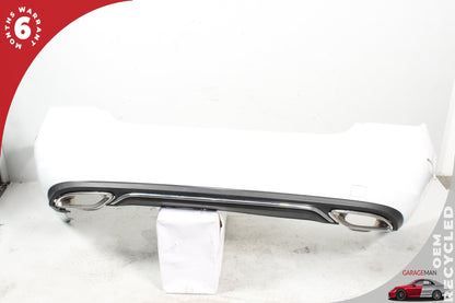 2014-2017 Mercedes W207 E400 E350 Base Rear Bumper Cover Assembly White OEM