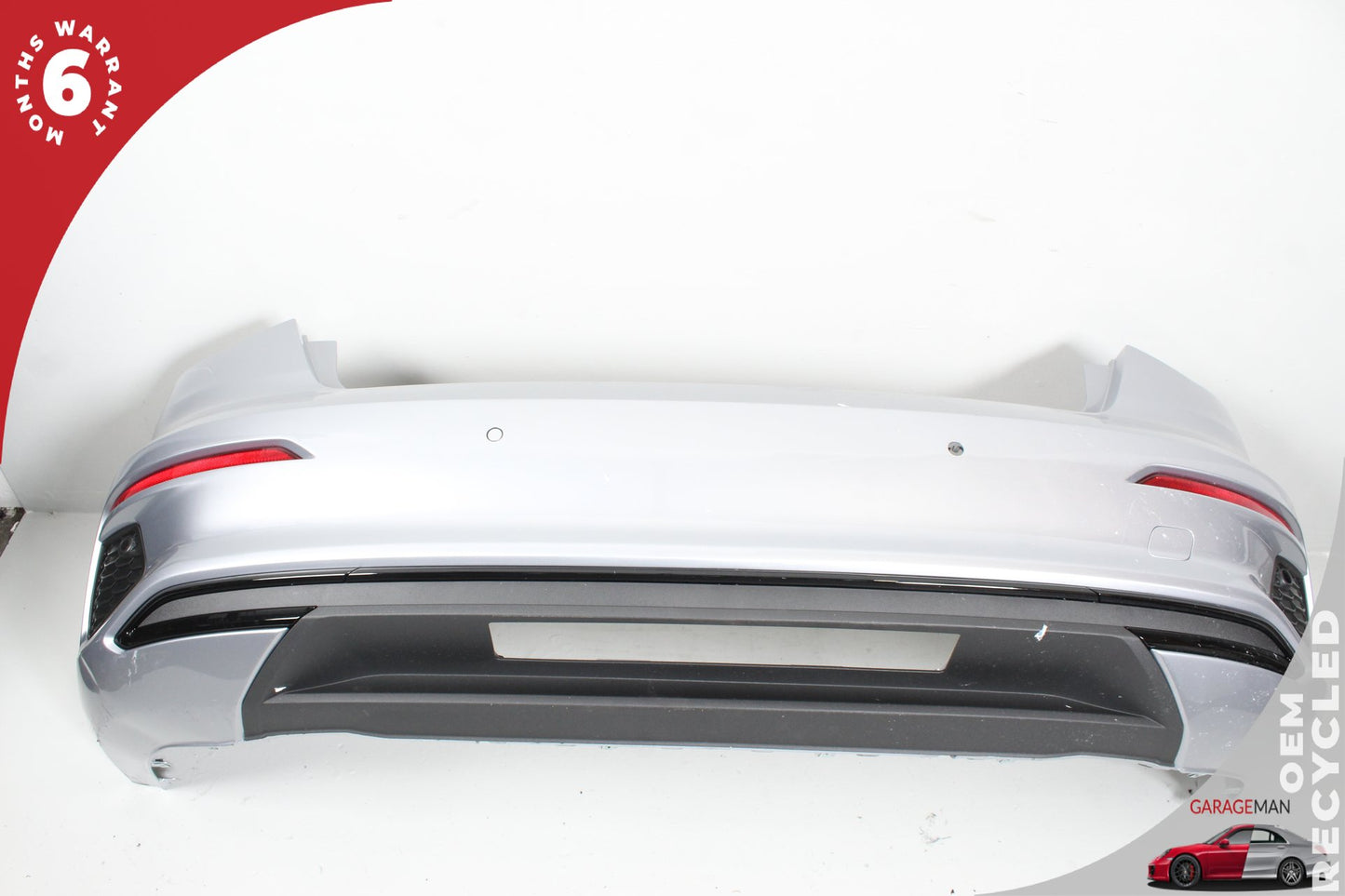 2022-2024 Audi A3 S3 Sedan Rear Bumper Cover Assembly Gray 8Y5807067E OEM