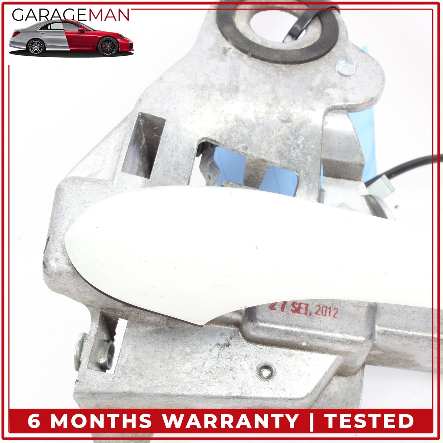 2008-2019 Maserati GranTurismo M145 Front Left Exterior Door Handle White OEM