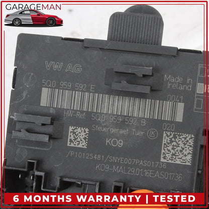 2015-2023 Audi TTS TT A3 Front Right Door Control Module 5Q0959592E OEM