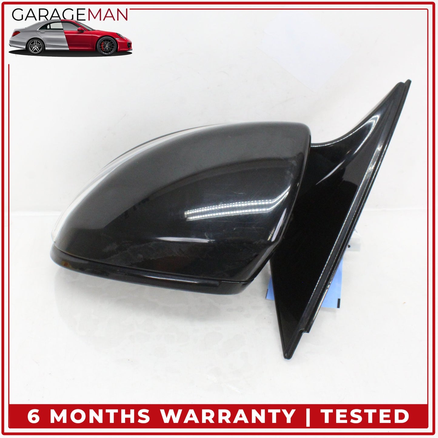 2014-2017 Mercedes W222 S550e Front Left Side Door Rear View Mirror Black OEM