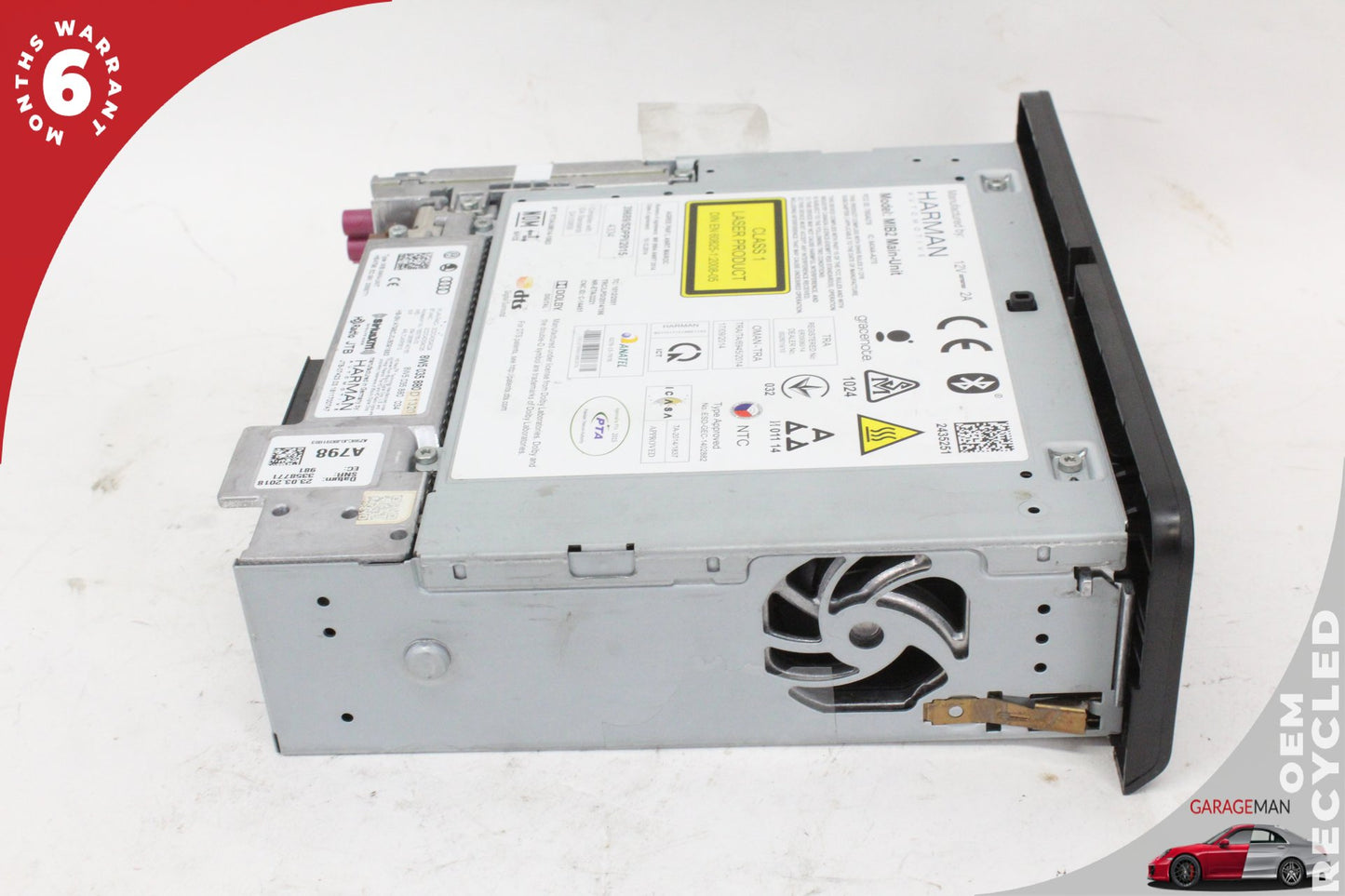 2018-2020 Audi SQ5 Q5 Audio Radio Receiver Multimedia CD Player 8W5035880D OEM