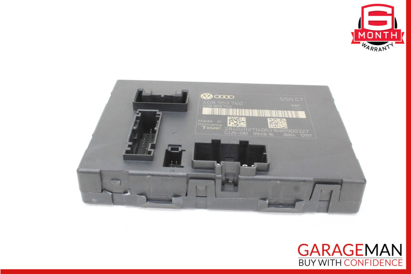 2012-2018 Audi A6 A7 Front Left Driver Side Seat Control Module 4G8959760 OEM