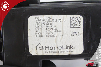 2015-2020 Audi A3 8V Sedan Garage Door Open Switch Black 8Y5063706 Genuine