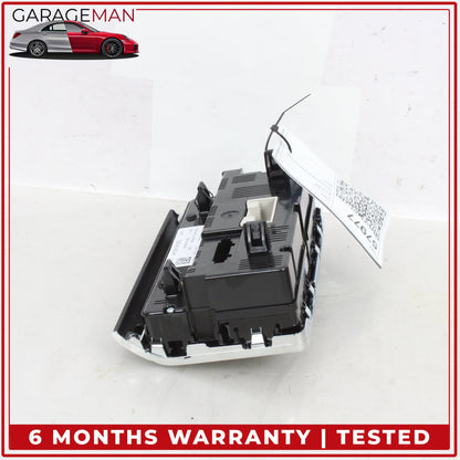 2011-2018 Audi A8 S8 Rear AC A/C Climate Control Switch Panel 4H0919158J OEM