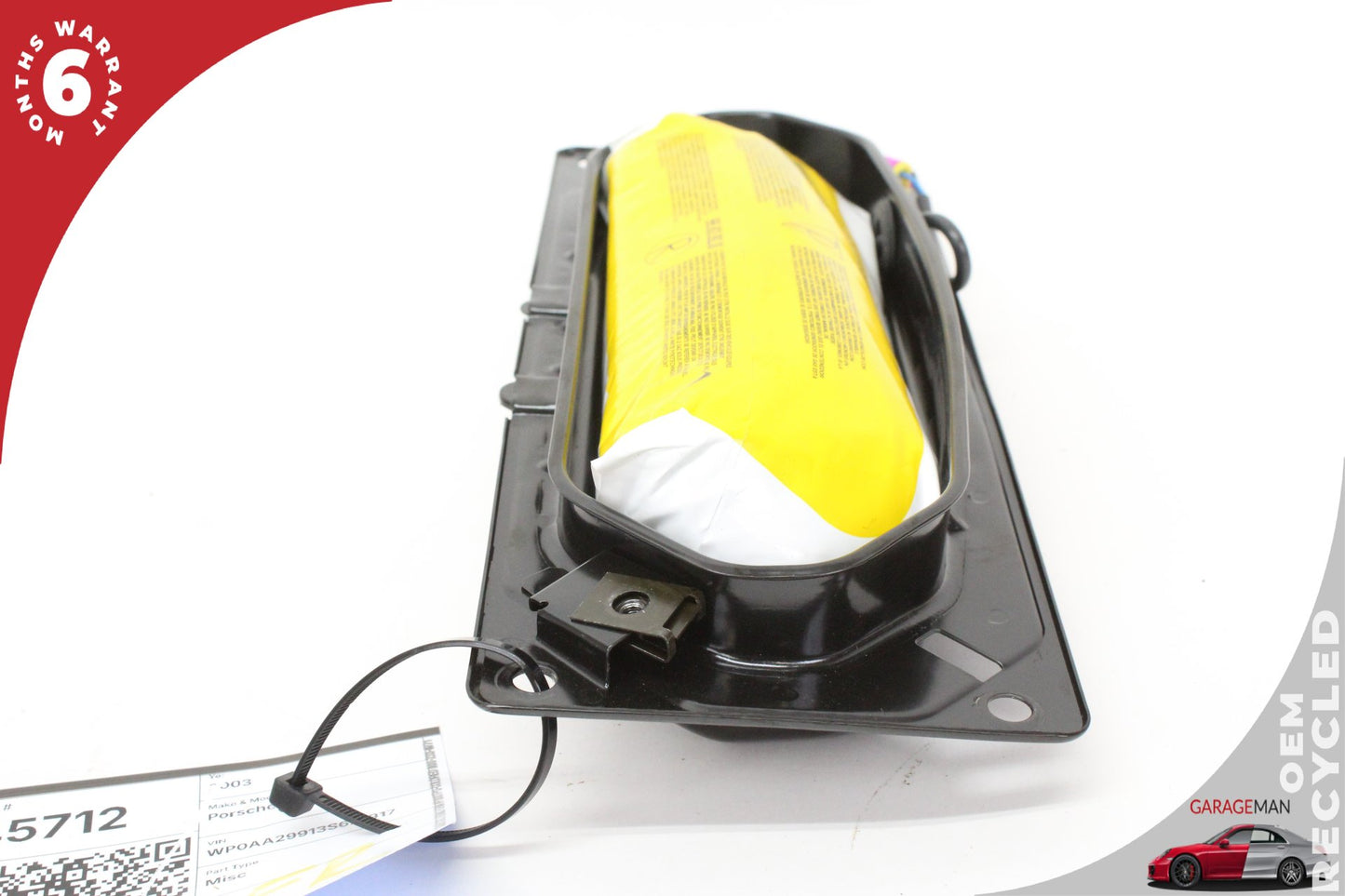 1999-2005 Porsche 911 996 Coupe Front Right Passenger Side Door Airbag 99680309200