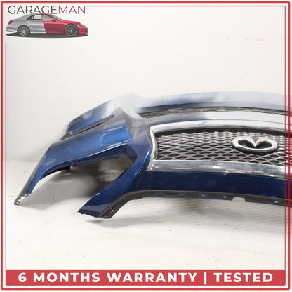 2014-2017 Infiniti Q50 V37 Front Bumper Cover Assembly w/ Grille 620224HE0H OEM