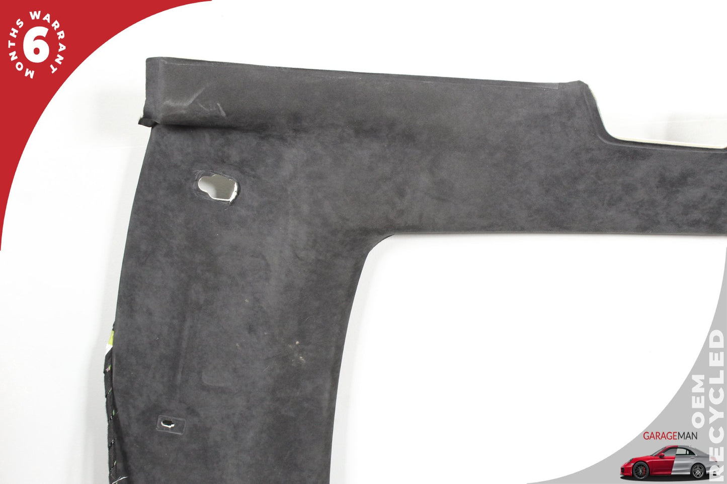 12-20 Tesla Model S 85D Panoramic Roof Headliner Trim Bow Pillar Cover Suede 104593602C