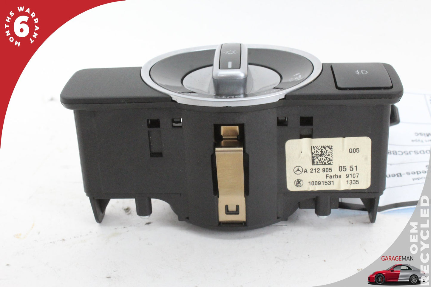2008-2020 Mercedes W117 CLA45 AMG E350 Headlight Switch Control 2129050551 OEM