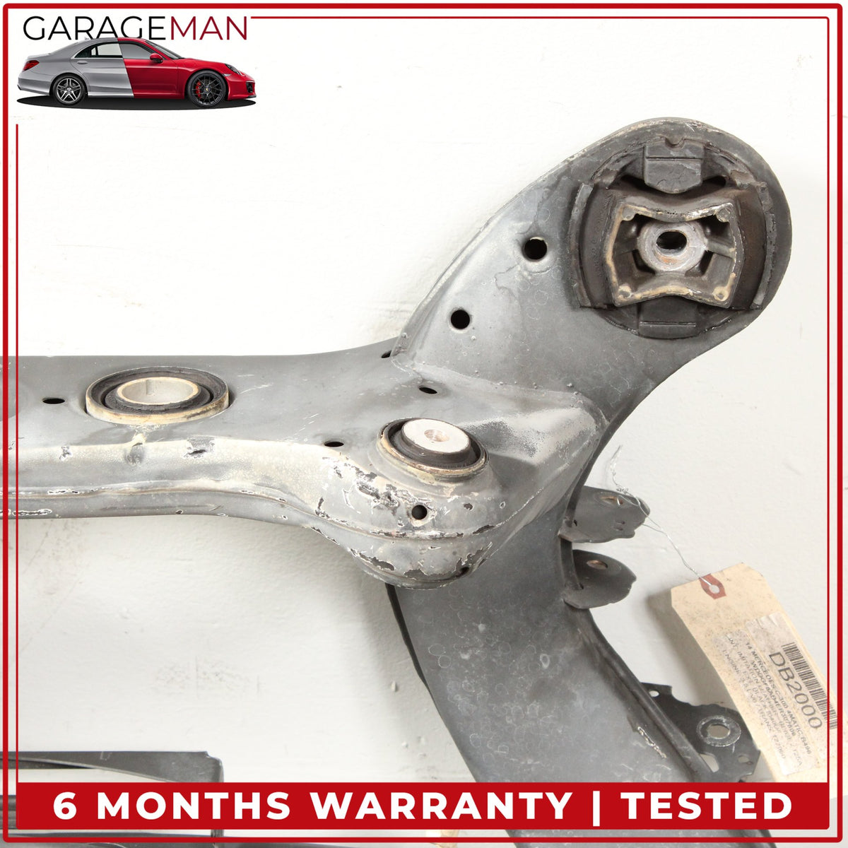 2008-2015 Mercedes W204 C300 Rear Sub Frame Subframe Crossmember 2043509522 OEM
