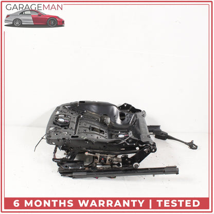 2012-2018 Audi A7 Front Left Driver Side Seat Track Rail Frame w/ Motor OEM