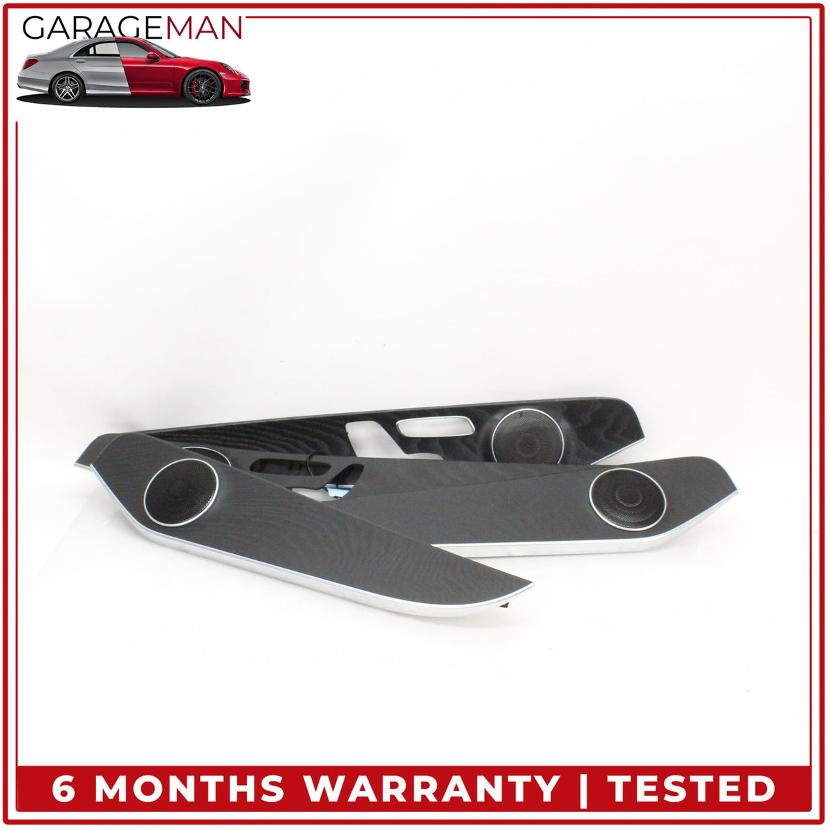 2015-2018 Mercedes W205 C300 Front and Rear Side Door Trim Panel Set of 4 OEM