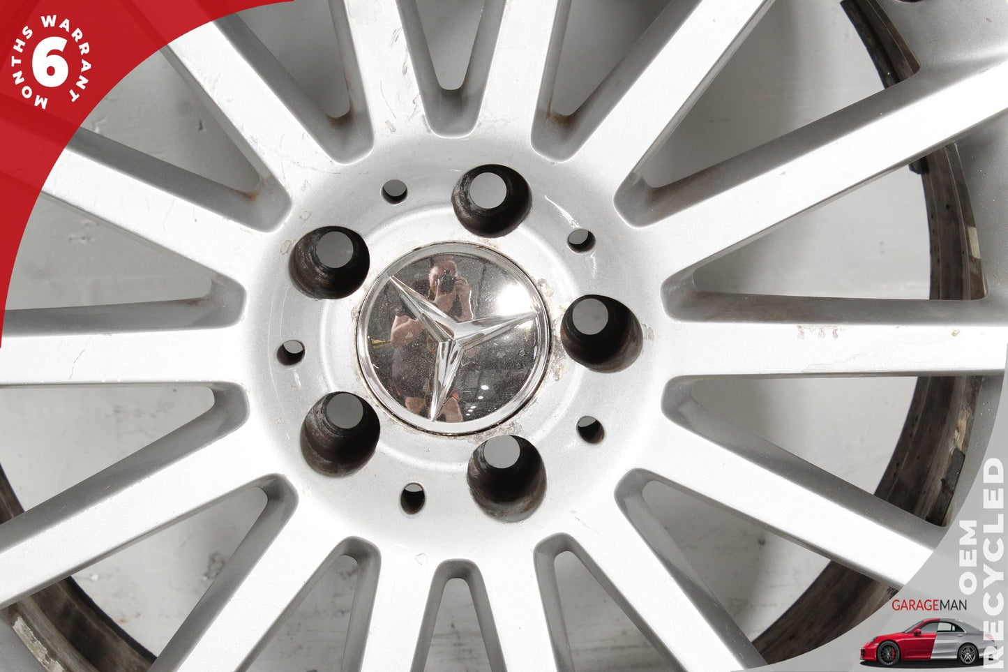 2008-2012 Mercedes R230 SL600 Front Wheel Rim 14 Spoke 8.5JX18H2 ET30 2304013702
