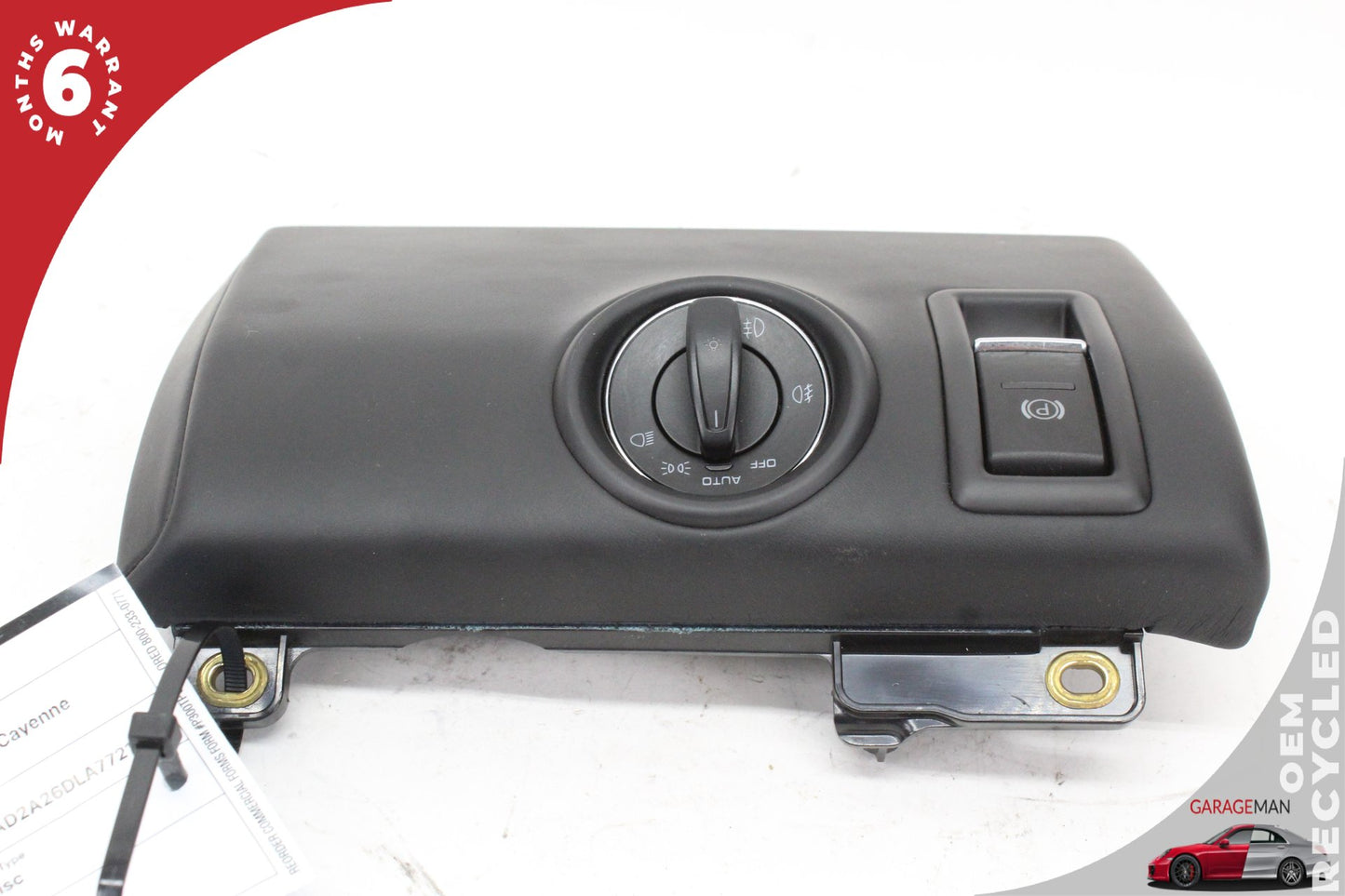 11-18 Porsche Cayenne 92A Front Left Driver Lower Dash Trim Panel 7P5858903H