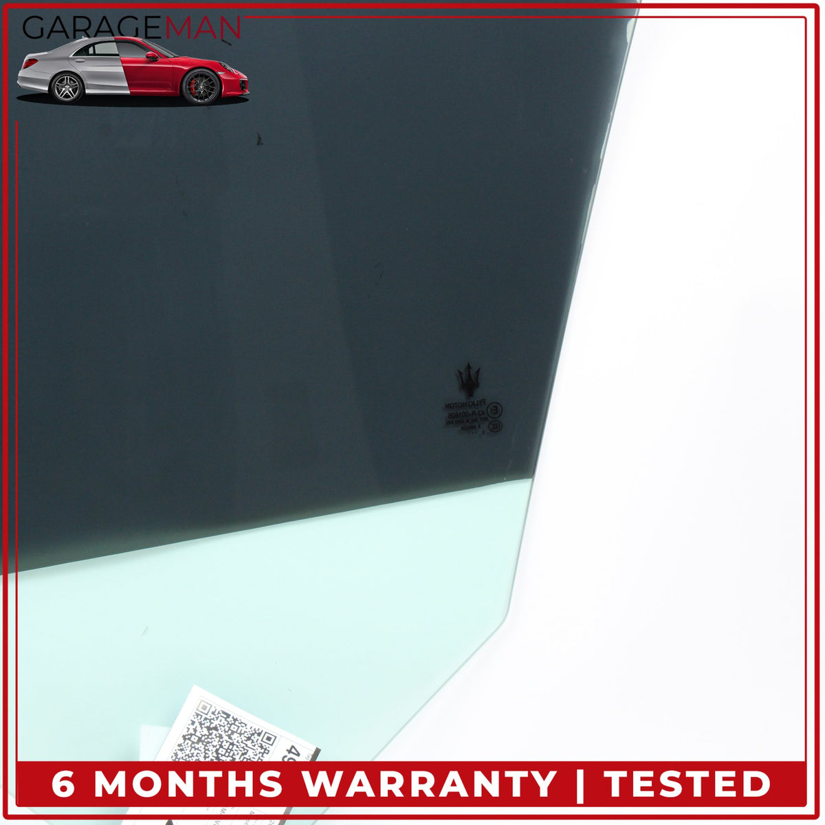 2008-2019 Maserati GranTurismo M145 Front Right Side Door Window Glass OEM