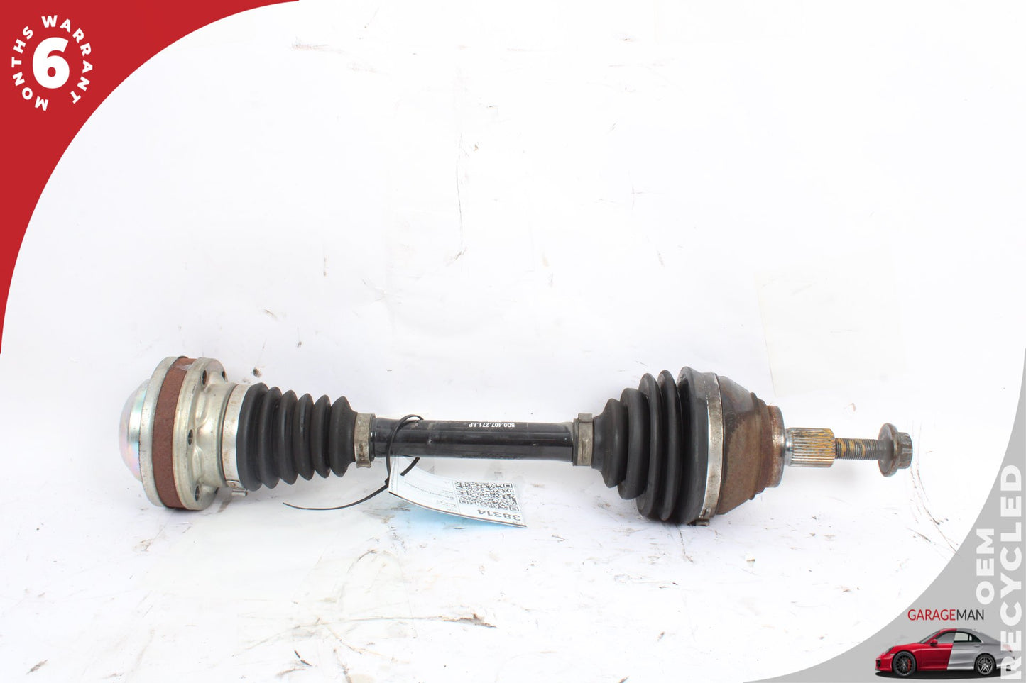 2015-2020 Audi A3 S3 AWD Front Left Side Axle Shaft 5Q0407271 OEM