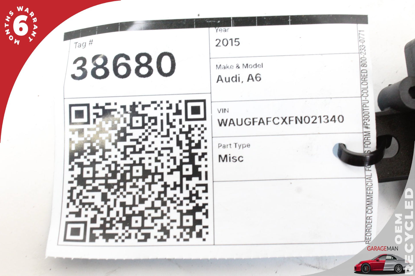 2012-2018 Audi A6 A7 Quattro Parking Distance Control Module 4H0919475J OEM