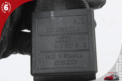 2007-2015 Audi Q7 Rear Left or Right Side 3rd Third Row Seat Belt 4L0857811B OEM