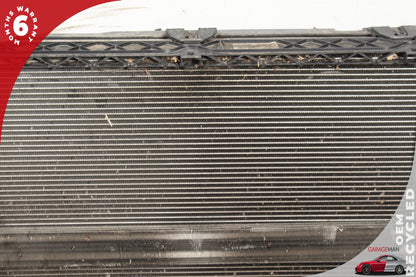 2011-2018 Porsche Cayenne 958 Engine Radiator A/C Condenser Cooler w/ Fan Motor