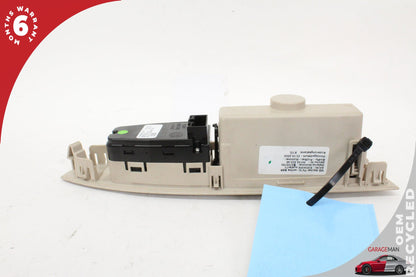2009-2015 BMW 750i Rear Right Passenger Side Window Switch w/ Trim 9195269 OEM