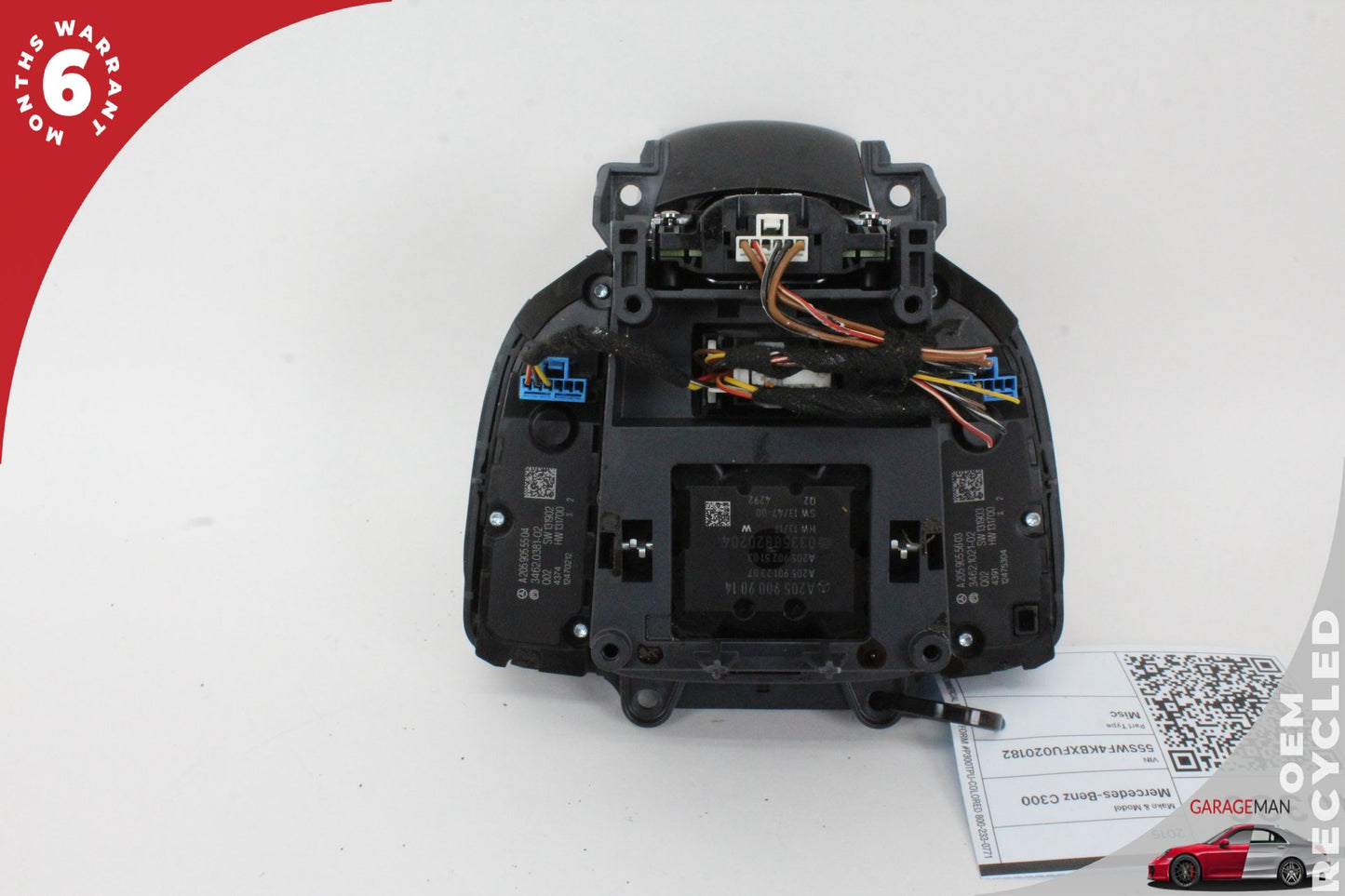 2015-2018 Mercedes W205 C300 Center Console Multi Function Switch Control OEM