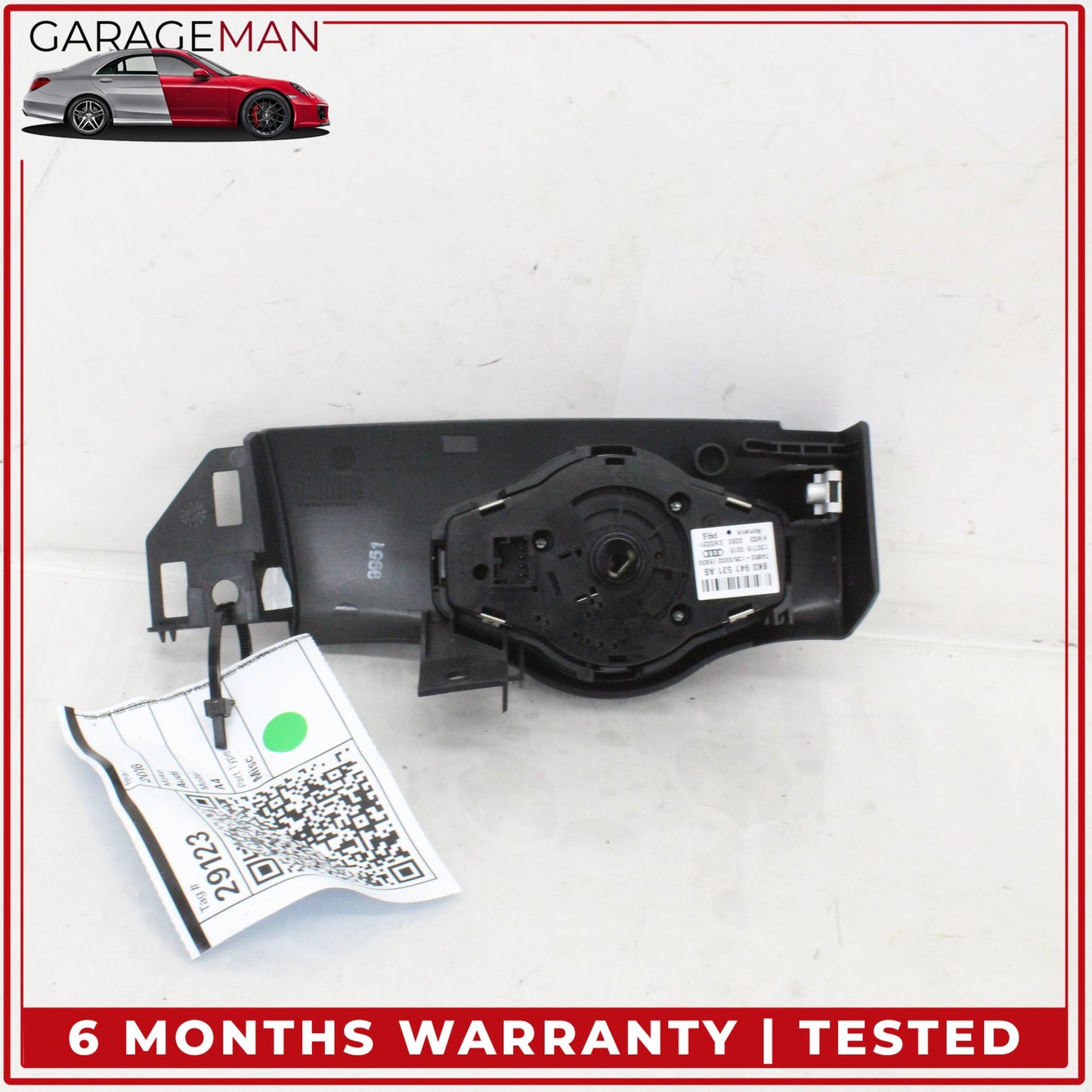 2009-2016 Audi A4 Front Left Headlight Control Switch w/ Trim 8K0941531AS OEM