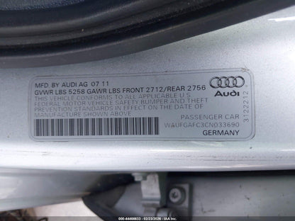 2012 Audi A6 C7