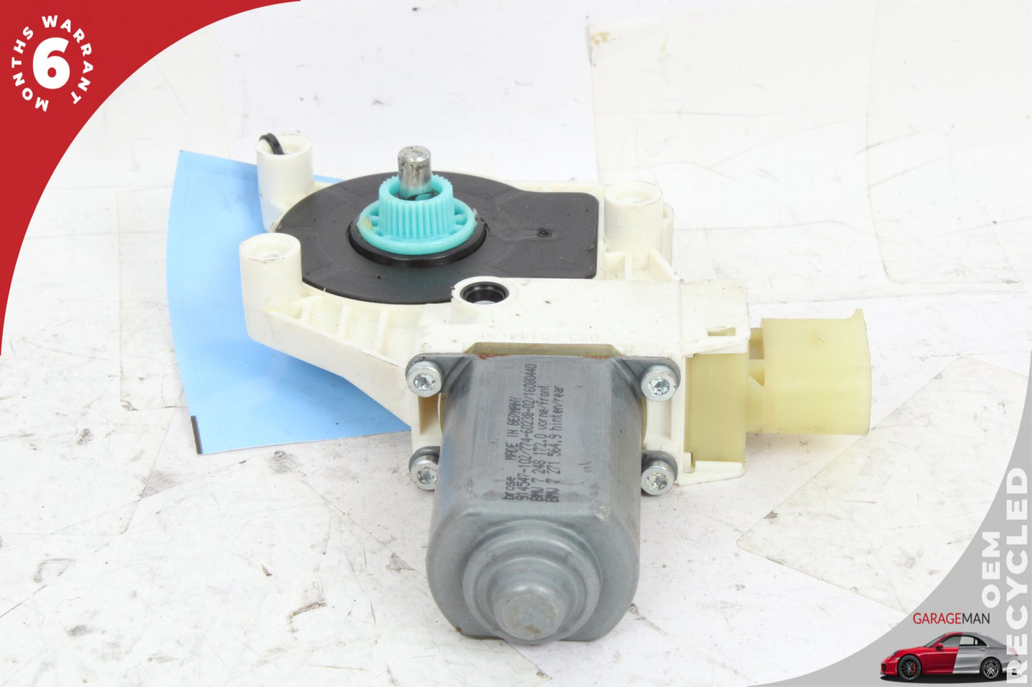 2011-2016 BMW 528i Front or Rear Right Side Window Regulator Motor 7248172 OEM