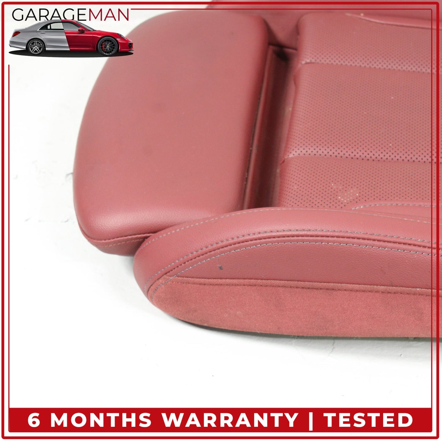 2019-2025 BMW 330i Front Right Passenger Side Lower Bottom Seat Cushion Red OEM