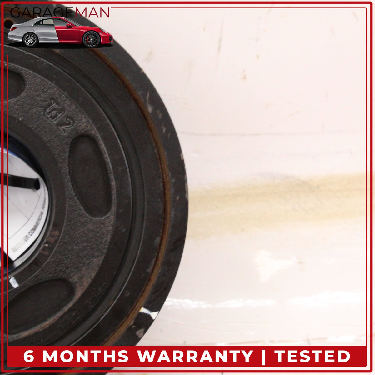 2011-2018 Porsche Cayenne 958 A7 S5 S4 Crank Shaft Pulley Harmonic Dampener OEM
