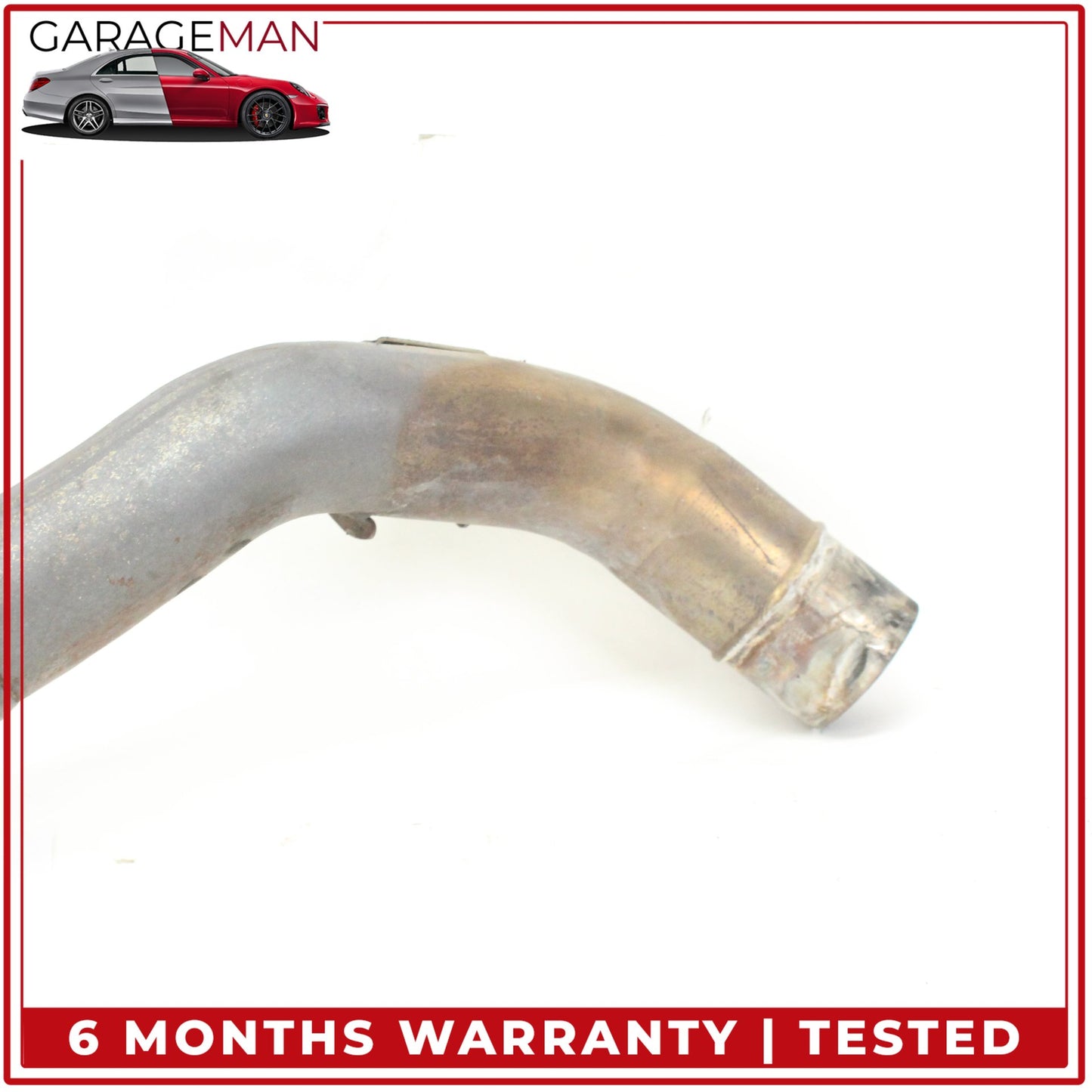 2010-2017 BMW 550i F07 Right Passenger Side Exhaust Downpipe 7645440 OEM