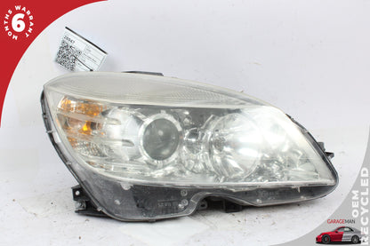 08-11 Mercedes-Benz C300 w204 Sedan Front Right Halogen Head Light Lamp 1305236265