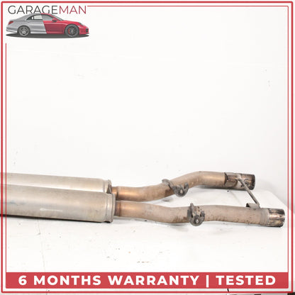 2013-2015 Jaguar XF X250 3.0L S/C RWD Intermediate Exhaust Muffler Dual Pipe OEM