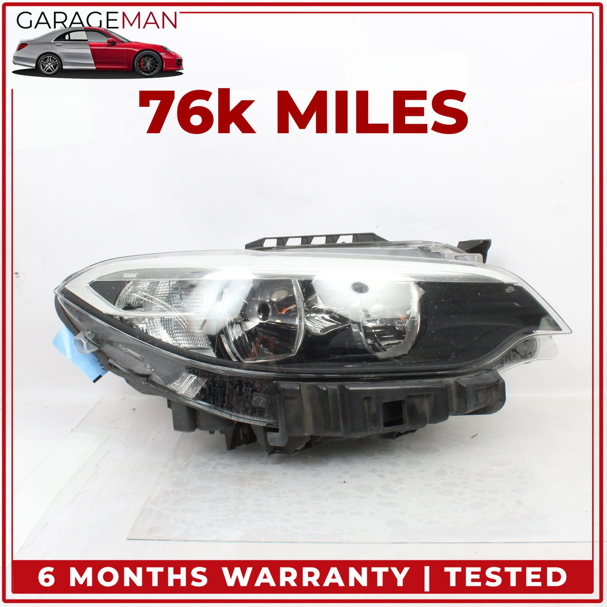 2014-2017 BMW 230i F22 Front Right Halogen Head Light Lamp 7304474 OEM