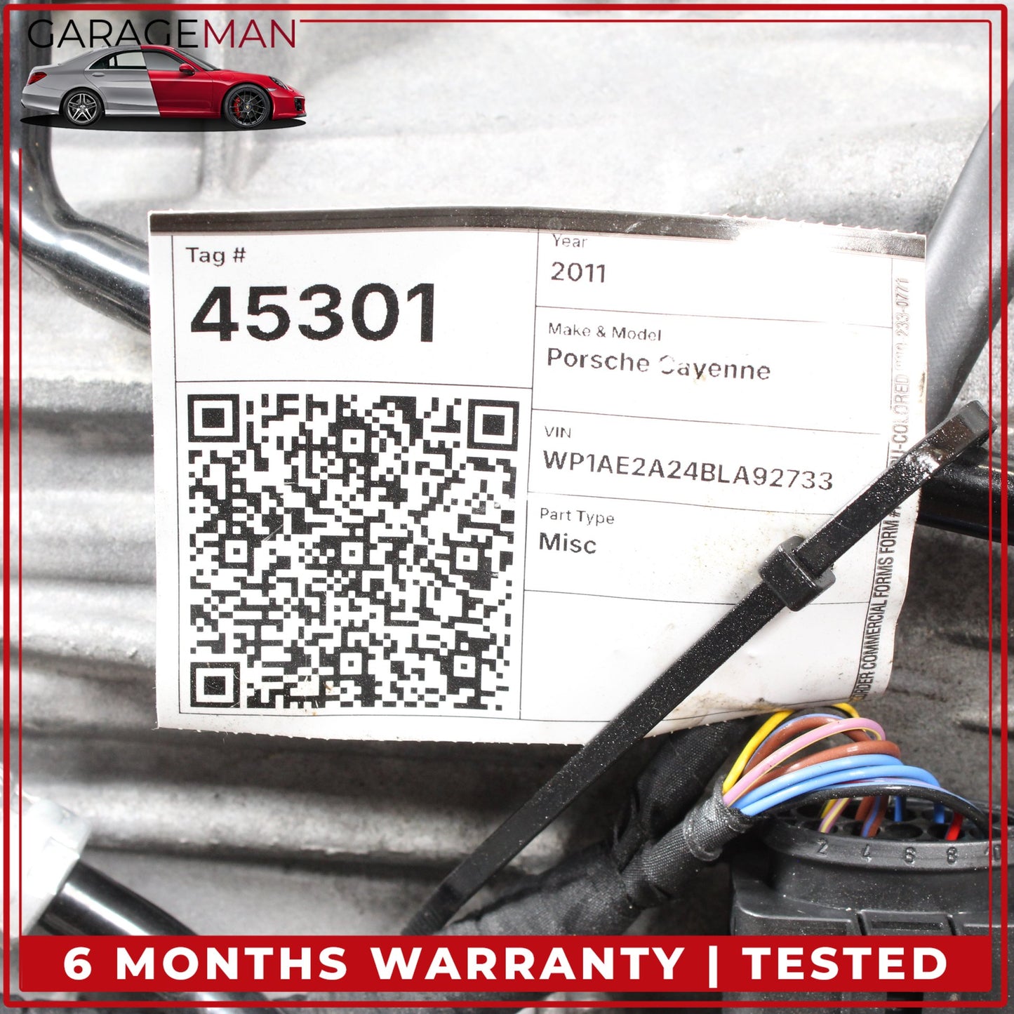 2011 Porsche Cayenne 958 S Hybrid Automatic Transmission 0C8300037E 110K