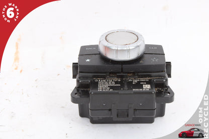 14-17 Mercedes-Benz E350 W212 Console Head Unit Controller Knob 2129007719