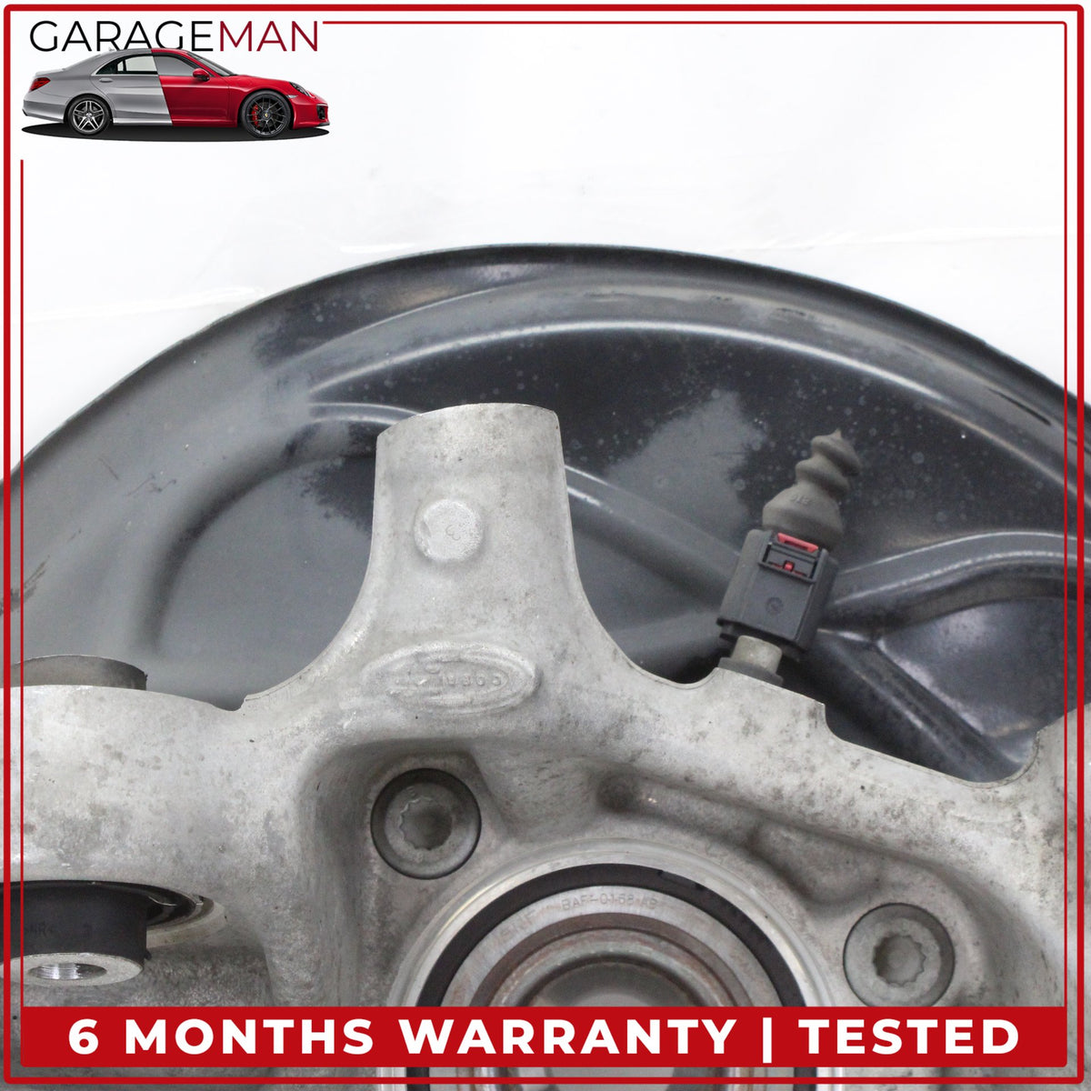 2017-2024 Audi Q7 Rear Left Side Spindle Knuckle Wheel Hub 4M0505431AF OEM