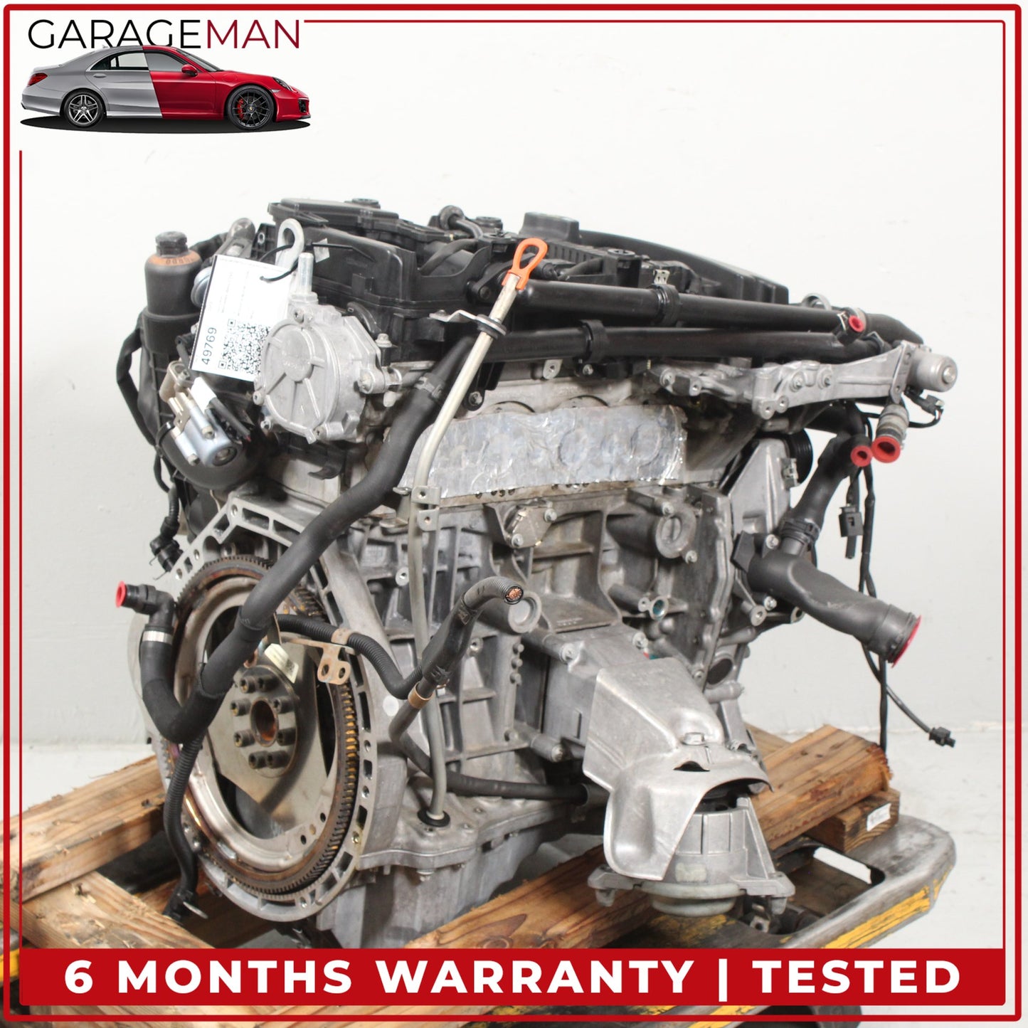 2012-2015 Mercedes W204 C250 M271 Engine Motor Assembly 1.8L I4 RWD OEM 117k