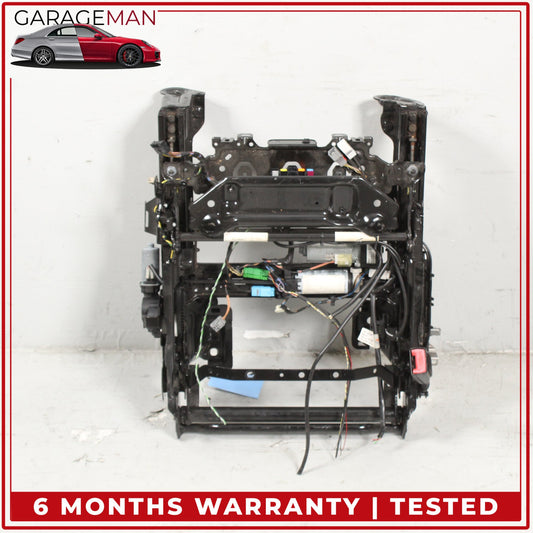 2011-2016 Land Rover LR4 L319 Front Left Seat Track Rail Frame w/ Motors OEM