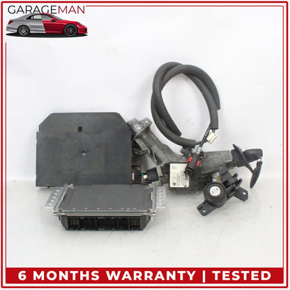 1999-2001 Porsche 911 Engine ECU Immobilizer Module w/ Ignition Lock Housing OEM