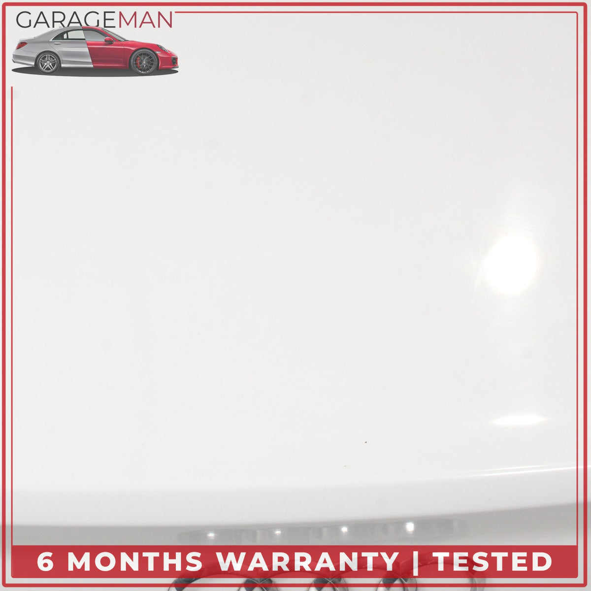 2015-2018 Audi A8 S8 Rear Tailgate Trunk Lid Panel Glacier White Metallic OEM