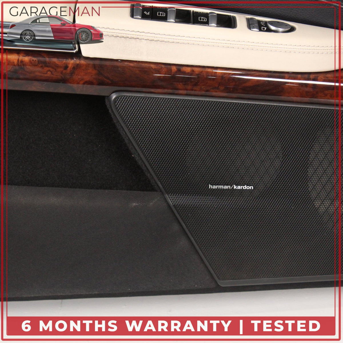 2007-2014 Mercedes W216 CL550 Coupe Front Left Door Trim Panel 2167208570 ЩУЬ