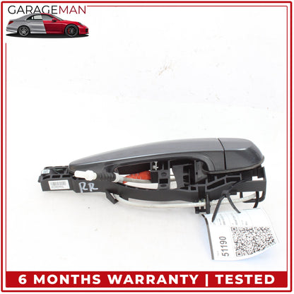 2014-2020 BMW 430i Gran Coupe Rear Right Side Exterior Door Handle Gray OEM