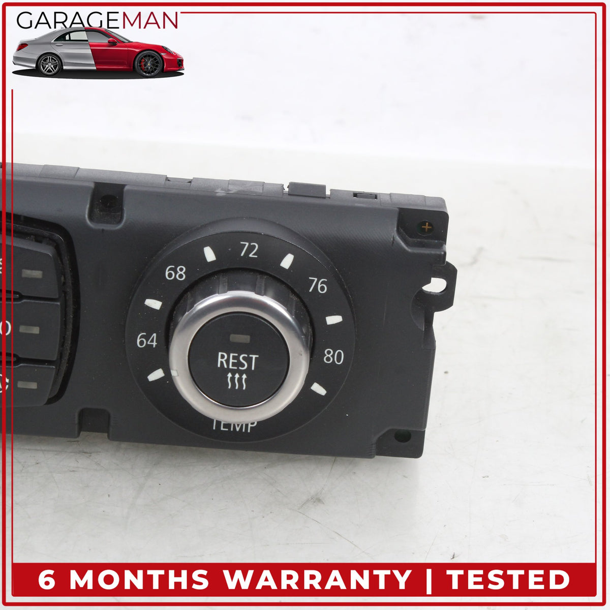 2004-2010 BMW 650i E64 A/C Heater Climate Control Switch 9122399 OEM