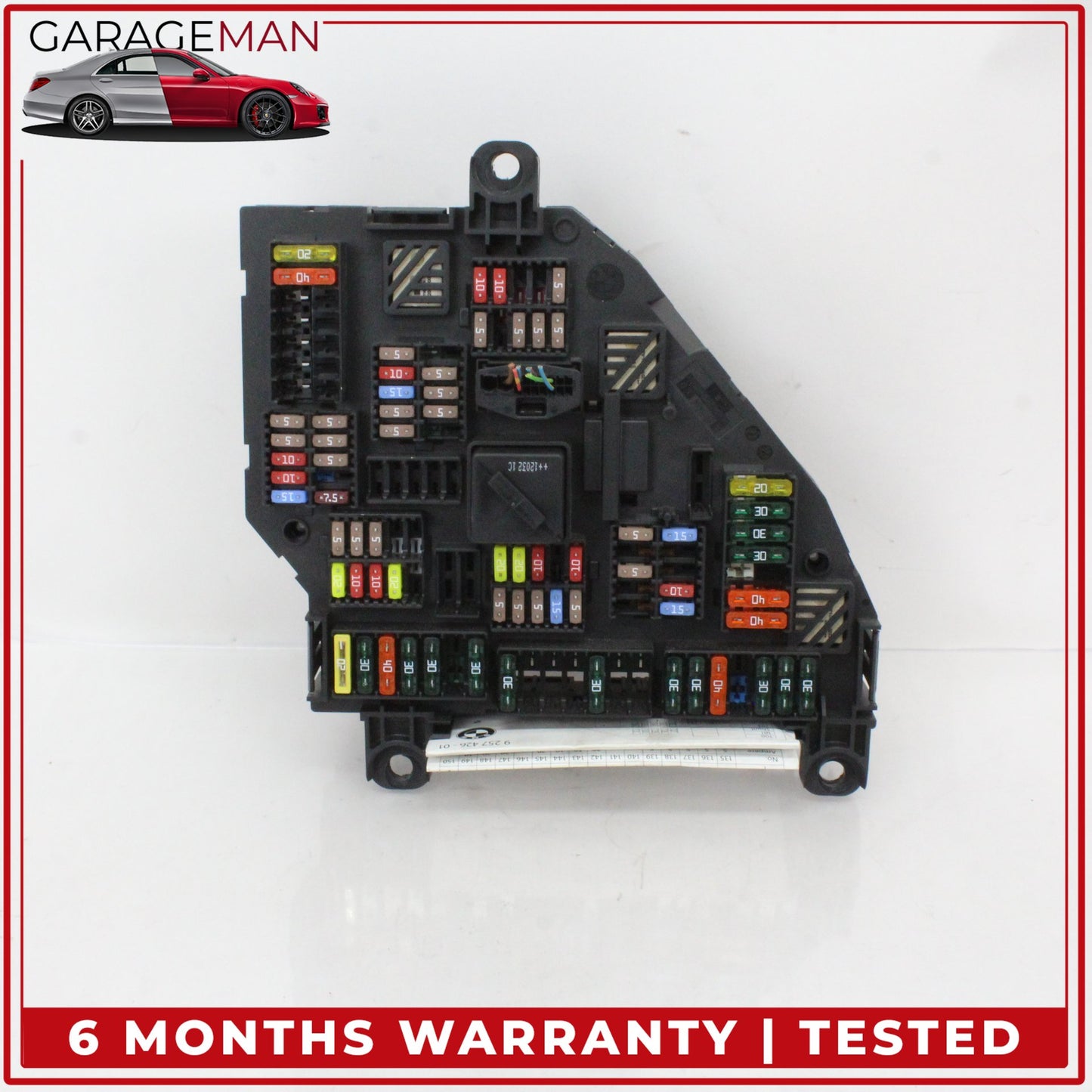 2011-2016 BMW 550i GT Rear Trunk Power Distribution Relay Junction Fuse Box OEM